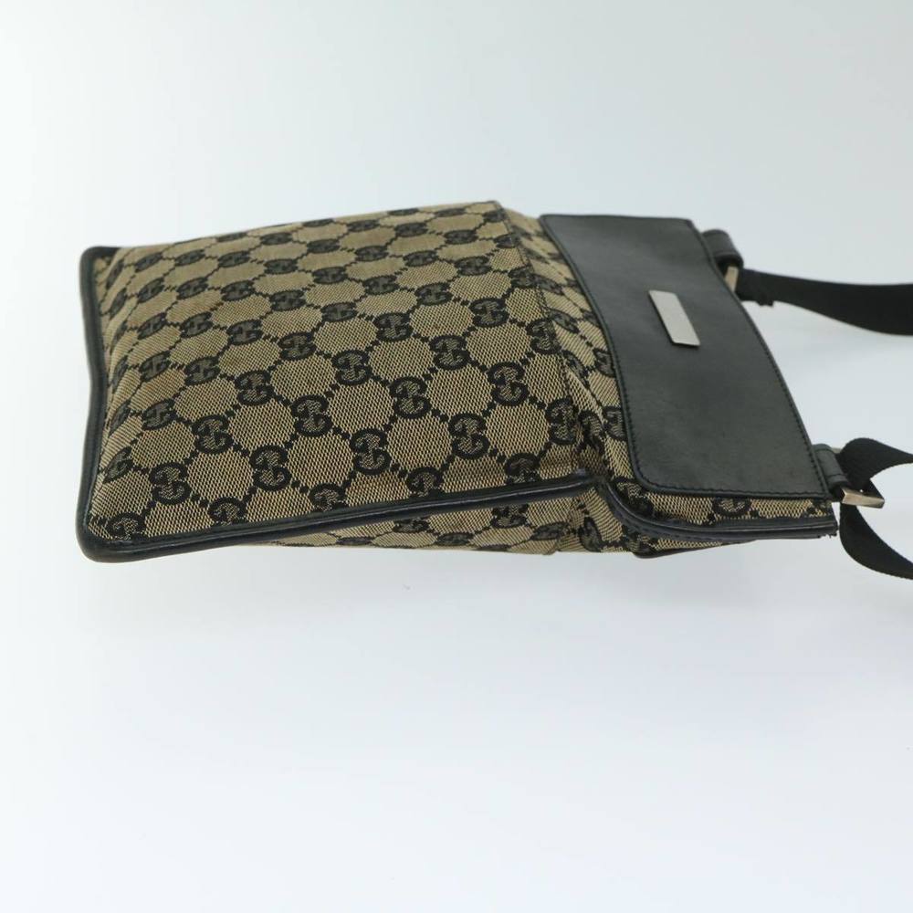 GUCCI GG Canvas Shoulder Bag Beige 019 0348 Auth 69364 - Picture 4 of 16